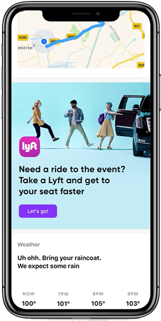 Lyft Seatgeek2 - Seatgeek And Lyft (354x660), Png Download