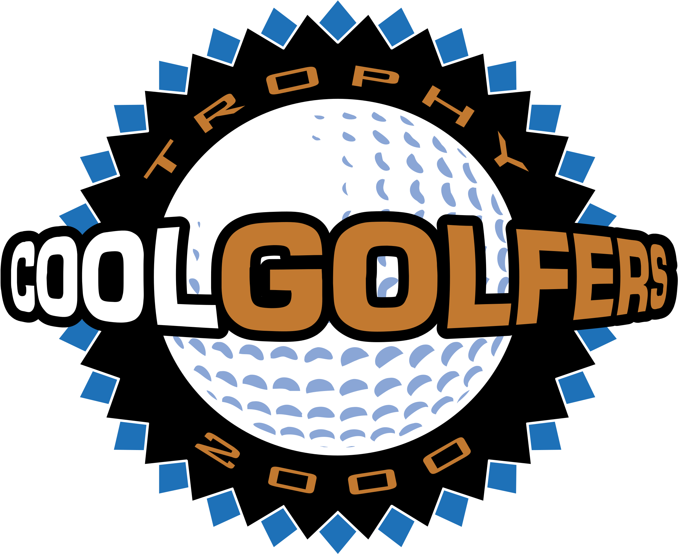 Cool Golfers Logo Png Transparent - Cool (2400x2400), Png Download