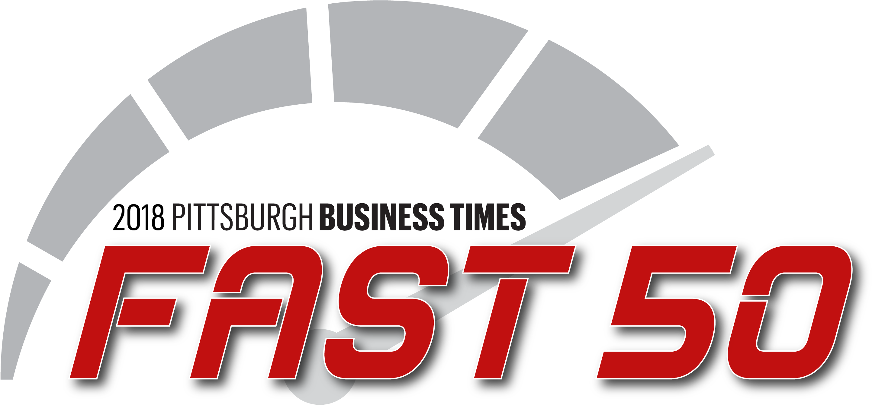 321blink Was Just Recognized As One Of The City's - Pittsburgh Business Times Fast 50 (2893x1342), Png Download