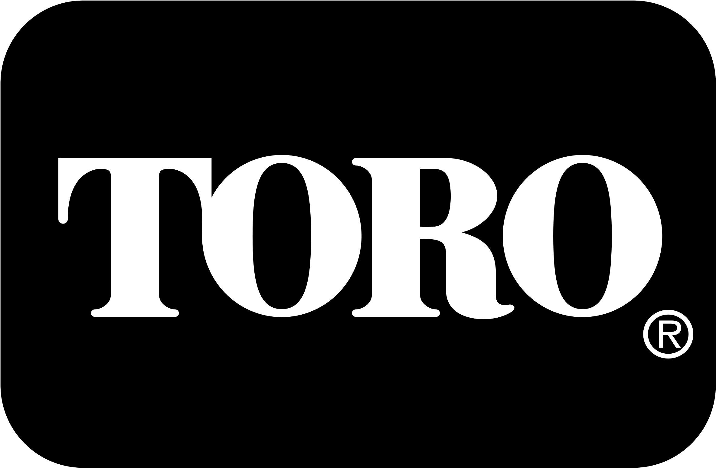 Toro Logo Png Transparent - Toro Logo White Png (2400x2400), Png Download