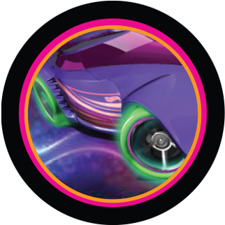 Hw Glow Wheels - Hot Wheels Hw Glow Wheels (406x330), Png Download