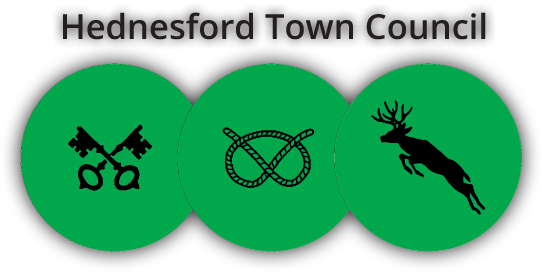 Hednesford Town Council Logo - Hednesford Town Council (800x297), Png Download
