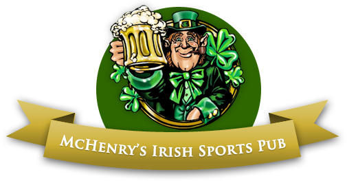 Mchenry's Irish Pub - Irish Tavern Logo (505x263), Png Download