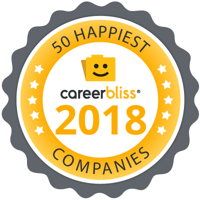 Happiest Companies Logo Lg - Happiest Companies To Work For In 2018 (400x400), Png Download