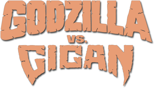 Gigan Image - Godzilla Vs Gigan Logo (800x310), Png Download