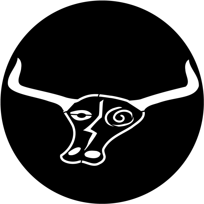 Longhorn Clipart Design - Apollo Design 7015 West Longhorn Skull Steel Pattern (800x800), Png Download