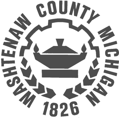 Washtenaw County - Washtenaw County Michigan Seal (400x392), Png Download