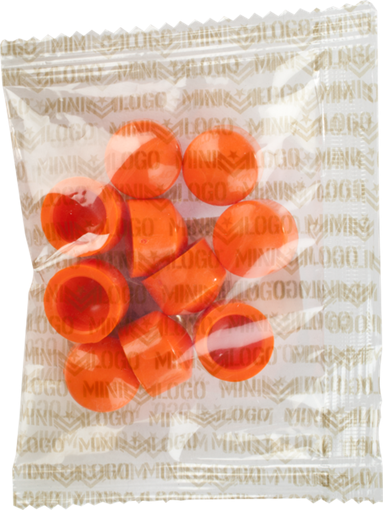 Mini Logo 10/pack Pivot Cups Orange (751x1000), Png Download