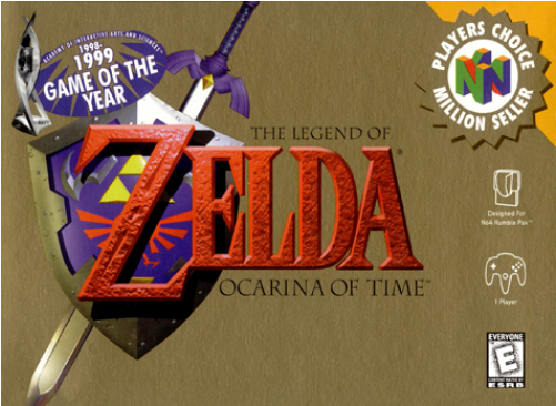 The Legend Of Zelda Ocarina Of Time - Legend Of Zelda Ocarina Of Time Ost (500x500), Png Download