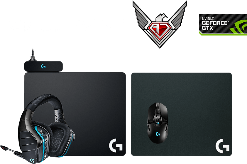 Powered By Origin Pc, Logitech, And Angry Joe - Logitech Artemis Spectrum Wireless 7.1 Surround Gaming (870x574), Png Download