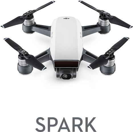 Consumer Drones Comparison - Dji Spark Controller Combo (640x640), Png Download