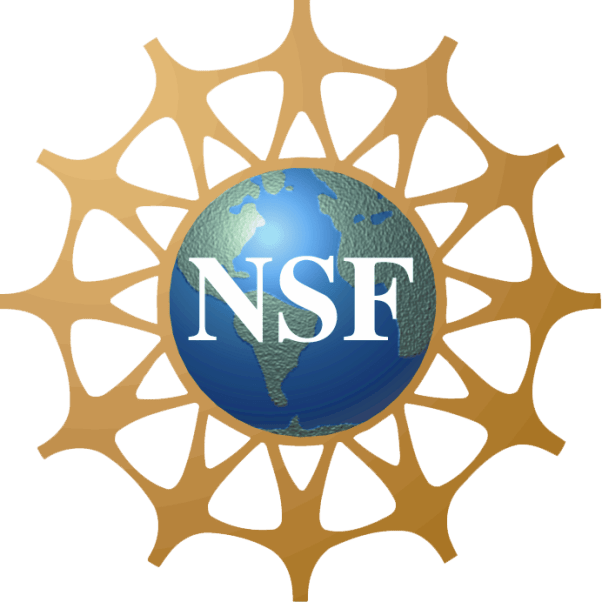 The National Science Foundation Logo Is Simple Yet - National Science Foundation Logo Png (602x602), Png Download