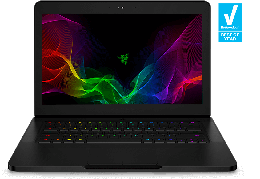 Powerful - Portable - Perfect - - Razer Blade Pro 17.3″ Notebook - Core I7 7700hq 2.8 (980x586), Png Download