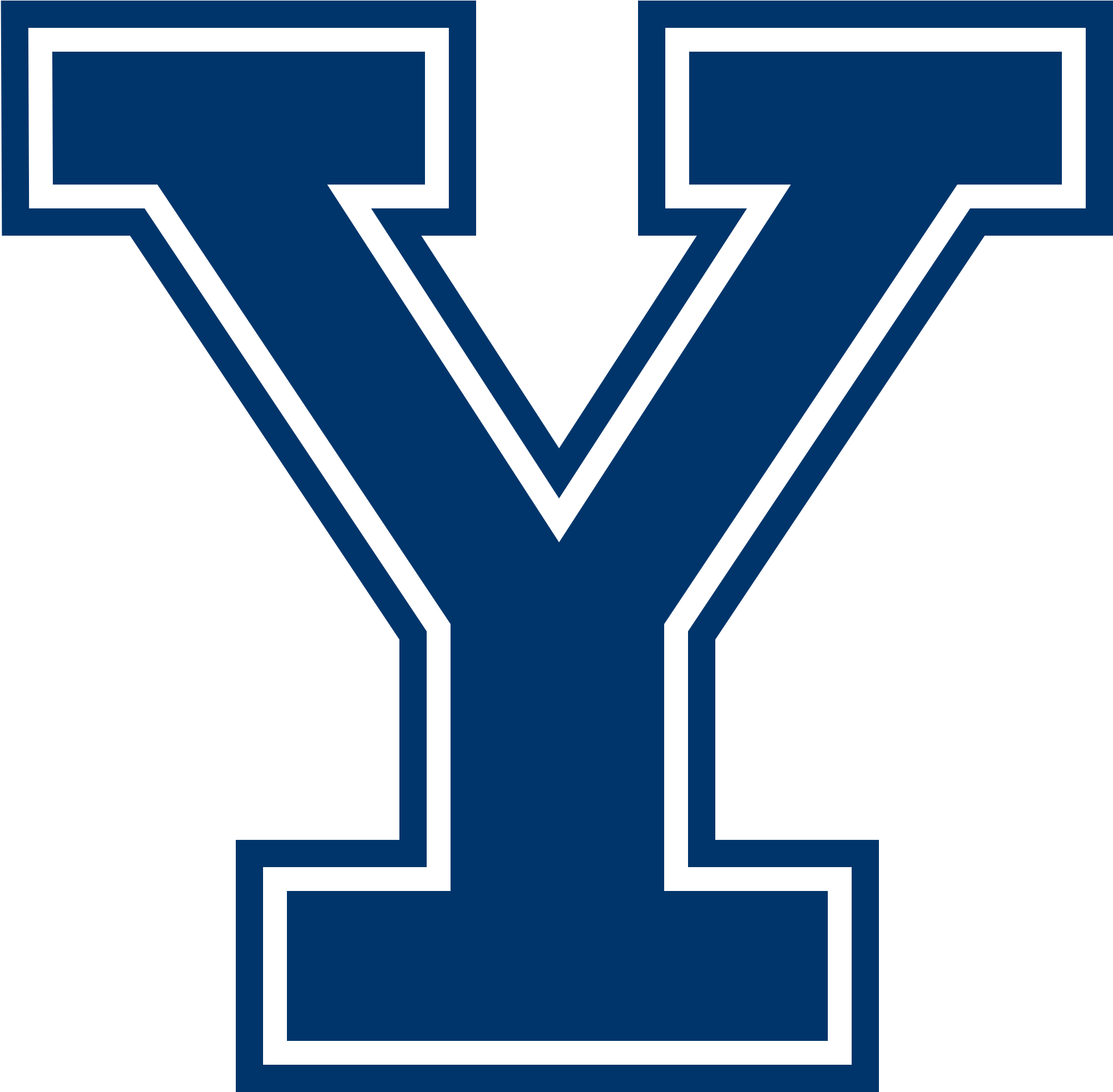 Open - Yale University Font (2000x1960), Png Download