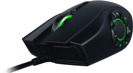 Razer Naga Hex V2 Specifications - Razer Naga Hex V2 Moba Gaming Maus Usb Black (520x245), Png Download