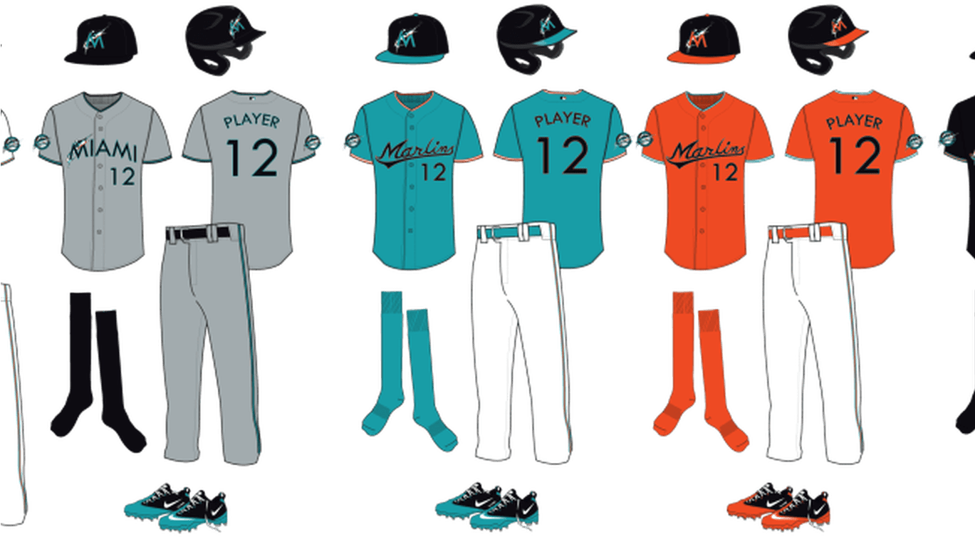 Dolphinmanatee's Miami Marlins Concept Concepts Chris - Cleveland Indian Uniforms Concept (1368x855), Png Download