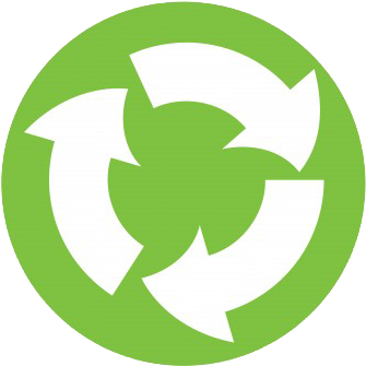 Recycle-logo - Signo De Reciclaje Circulo (344x400), Png Download