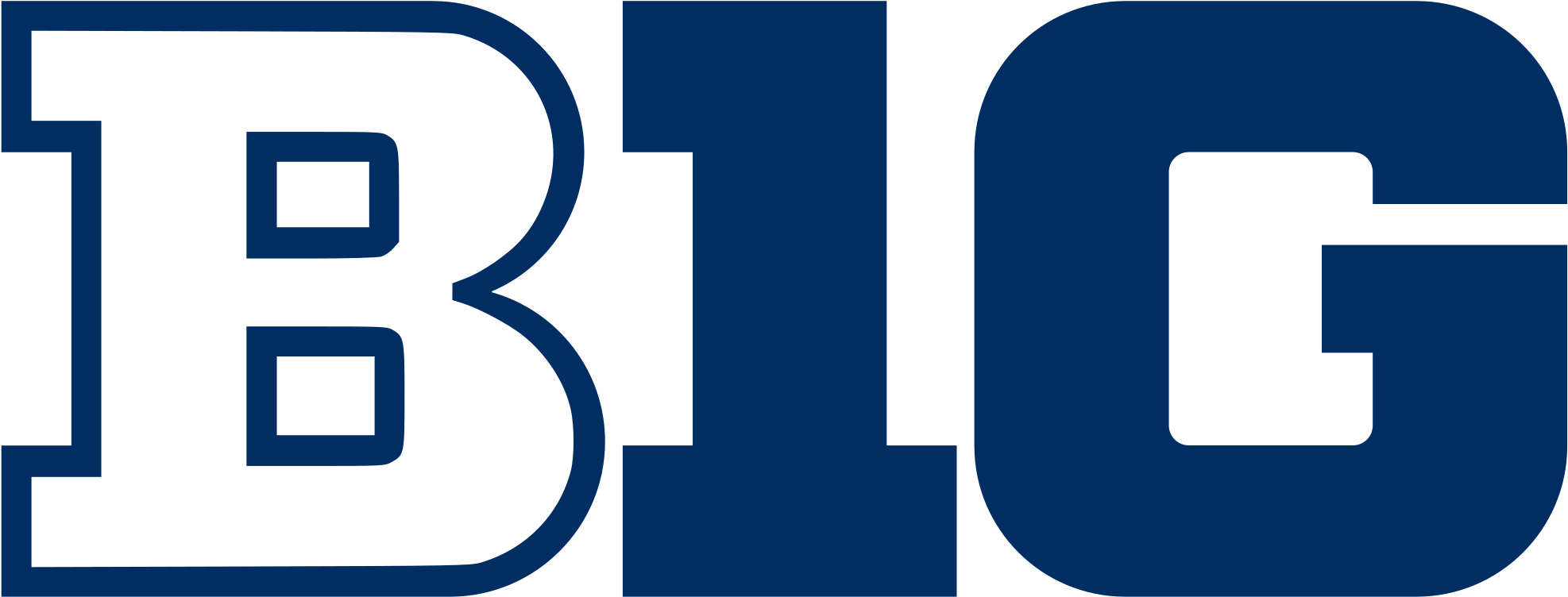 Open - Big Ten Logo Penn State (2000x778), Png Download