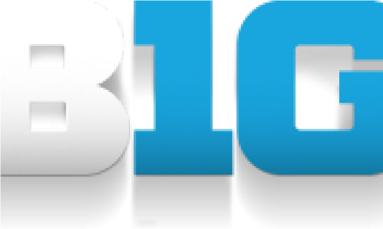 Michigan State, Iowa Battle For Big Ten Title In Indy - Big Ten Conference (770x470), Png Download