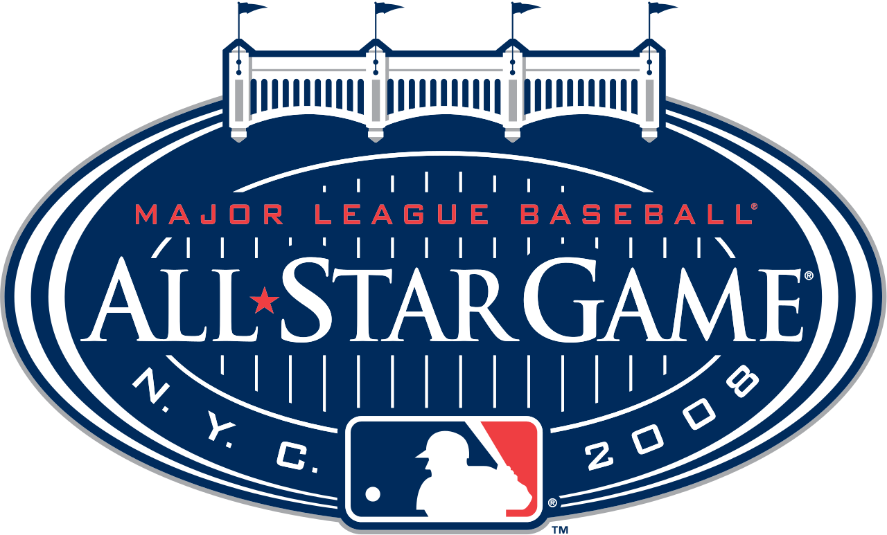 Drawn Log Mlb - All Star Games 2008 Mlb (1280x773), Png Download