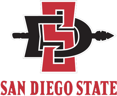 San Diego State University Sports Mba (955x500), Png Download