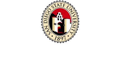 Office Of The President - San Diego State University Seal (619x251), Png Download