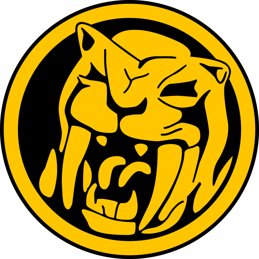 Sabretooth Tiger Power Coin - Yellow Power Ranger Symbol (894x894), Png Download