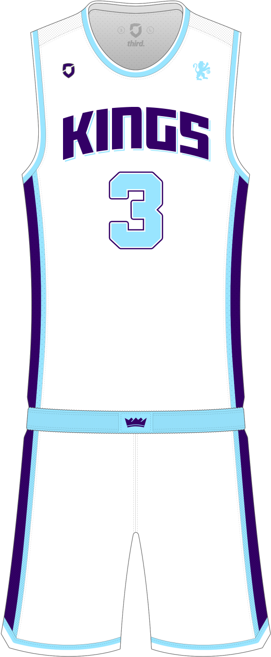 Sacramento Kings Home - Sports Jersey (1000x1500), Png Download