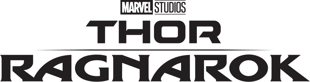 Random Logos From The Section «logos Of Films» - Thor Ragnarok Logo Png (1000x267), Png Download