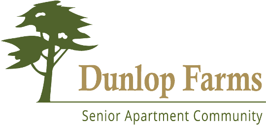 Dunlop Farms Senior Apartment Community - Dunlop Farms Senior Apartments (612x281), Png Download
