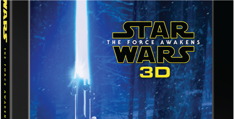 The Force Awakens” 3d Collector's Edition Arriving - Star Wars Rogue One Blu Ray (1170x480), Png Download