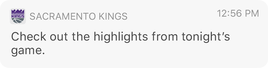 Fans Receive Personalized Push Notifications Before, - Sacramento Kings Wincraft 3'' X 10'' Perfect Cut Decal (1059x270), Png Download