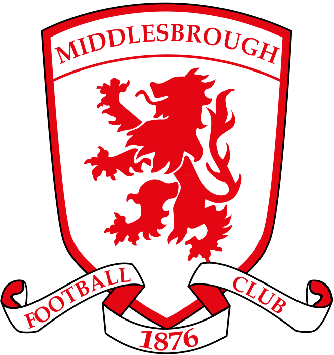 Logo Middlesbrough (659x700), Png Download