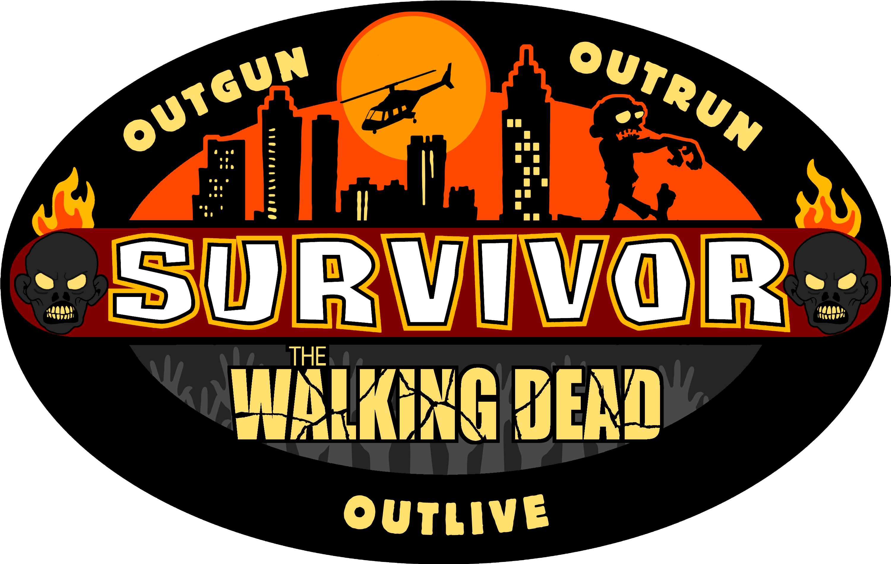 Any "the Walking Dead" Fans Out There A Survivor - Survivor The Walking Dead (3000x1920), Png Download