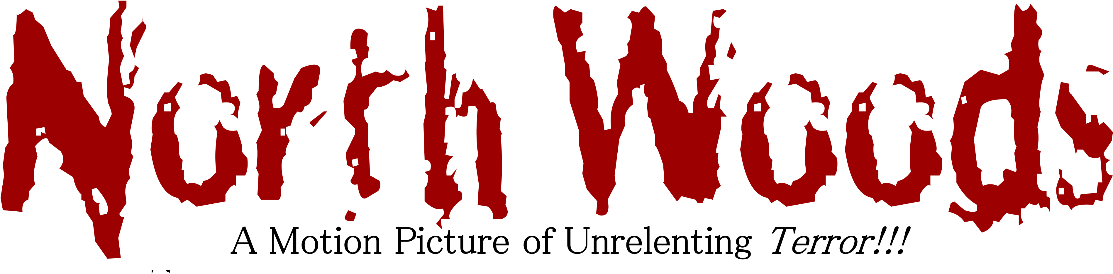 An Unrelenting Horror Film Set In Modern Times, But - Graphic Design (3950x1584), Png Download