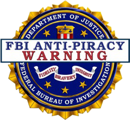 Fbi Seal Large Verge Medium Landscape - Fbi Warning On Cds (640x427), Png Download