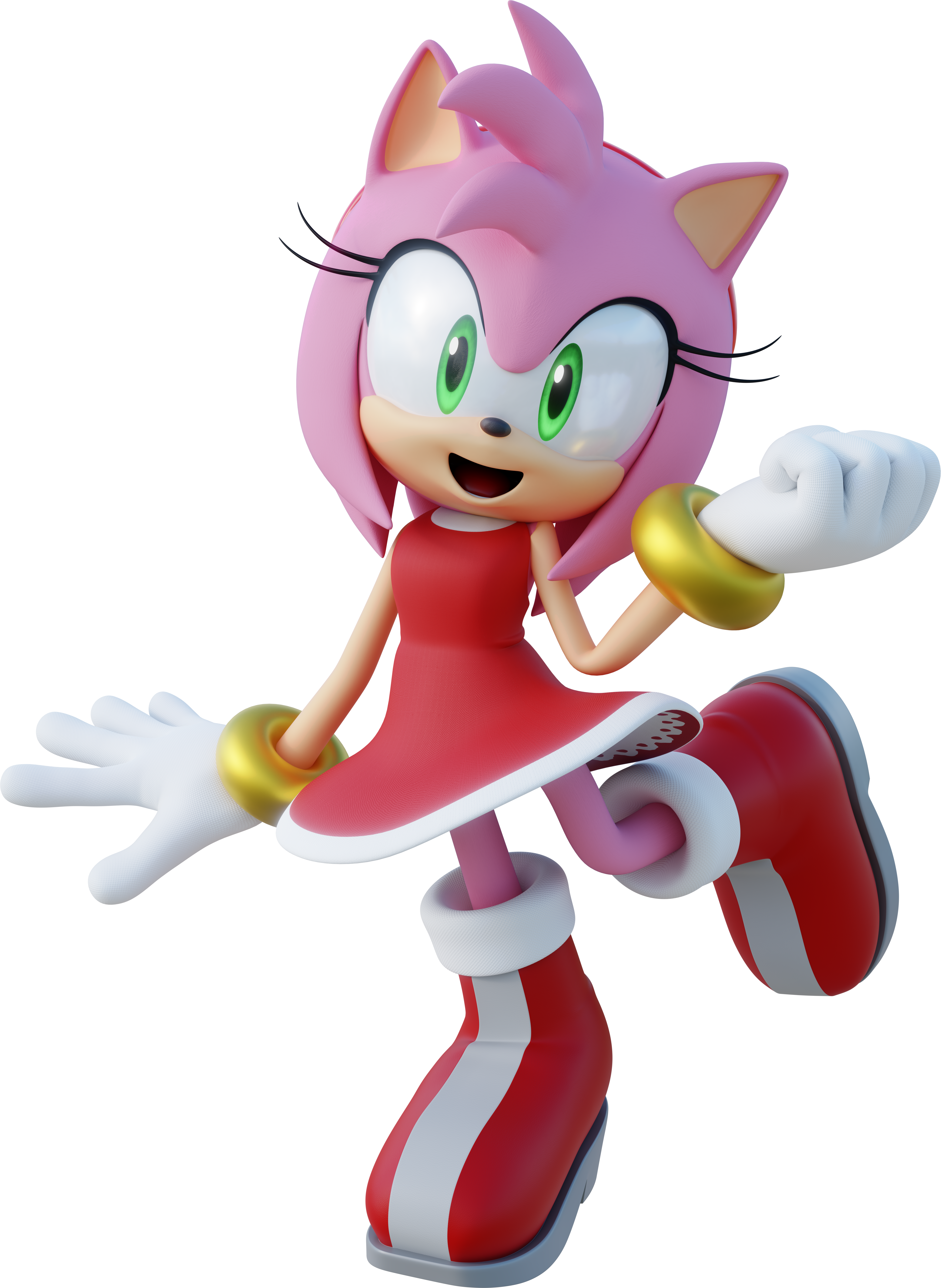 I Recreated Amy's Pose From Team Sonic Racing, In Hd (4045x5534), Png Download