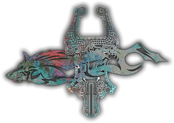Legend Of Zelda And Twilight Princess Logo Image - Legend Of Zelda Twilight Princess Logo (500x368), Png Download