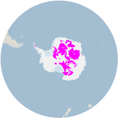 Wind Scour Zones Nature Geoscience, - Kenichi Matsuoka (393x393), Png Download