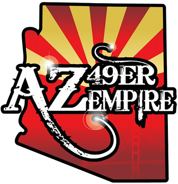 Az 49er Empire An Official 49ers Booster Club (355x371), Png Download