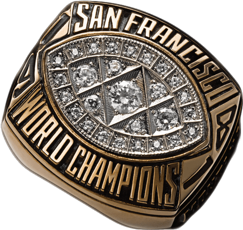49 Super Bowl Rings - Cinedigm Nfl America's Game: 1981 49ers (super Bowl (581x590), Png Download