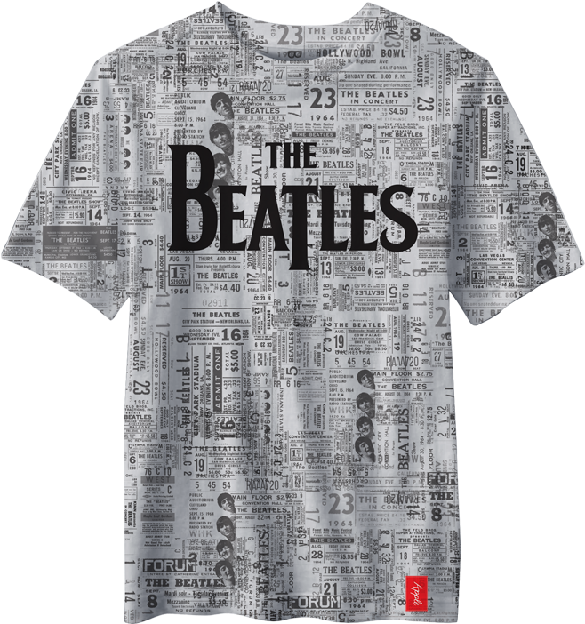 Double Tap To Zoom - Beatles Logo Green Apple Computer Laptop Mouse Pad (720x720), Png Download
