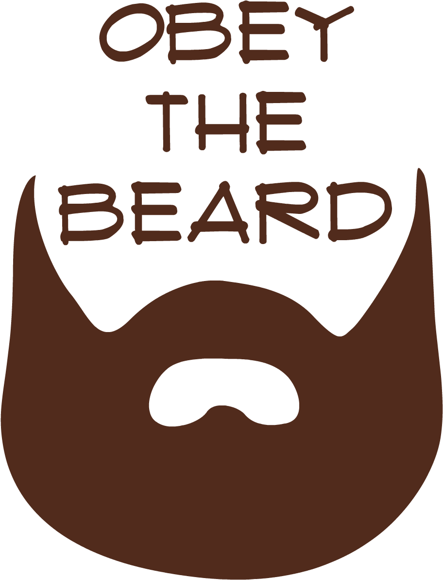 Obey The Beard - Blue Birthday Custom Photo Banner By Windy City Novelties (1666x1820), Png Download