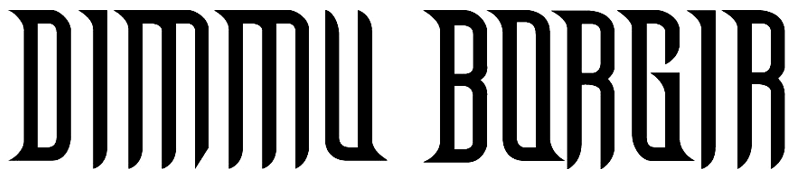 Random Logos From The Section «logos Of Musical Bands» - Dimmu Borgir Abrahadabra Cd Box (800x310), Png Download