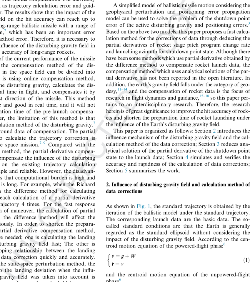 Standard Trajectory And Disturbed Trajectory - Kayapó (850x957), Png Download