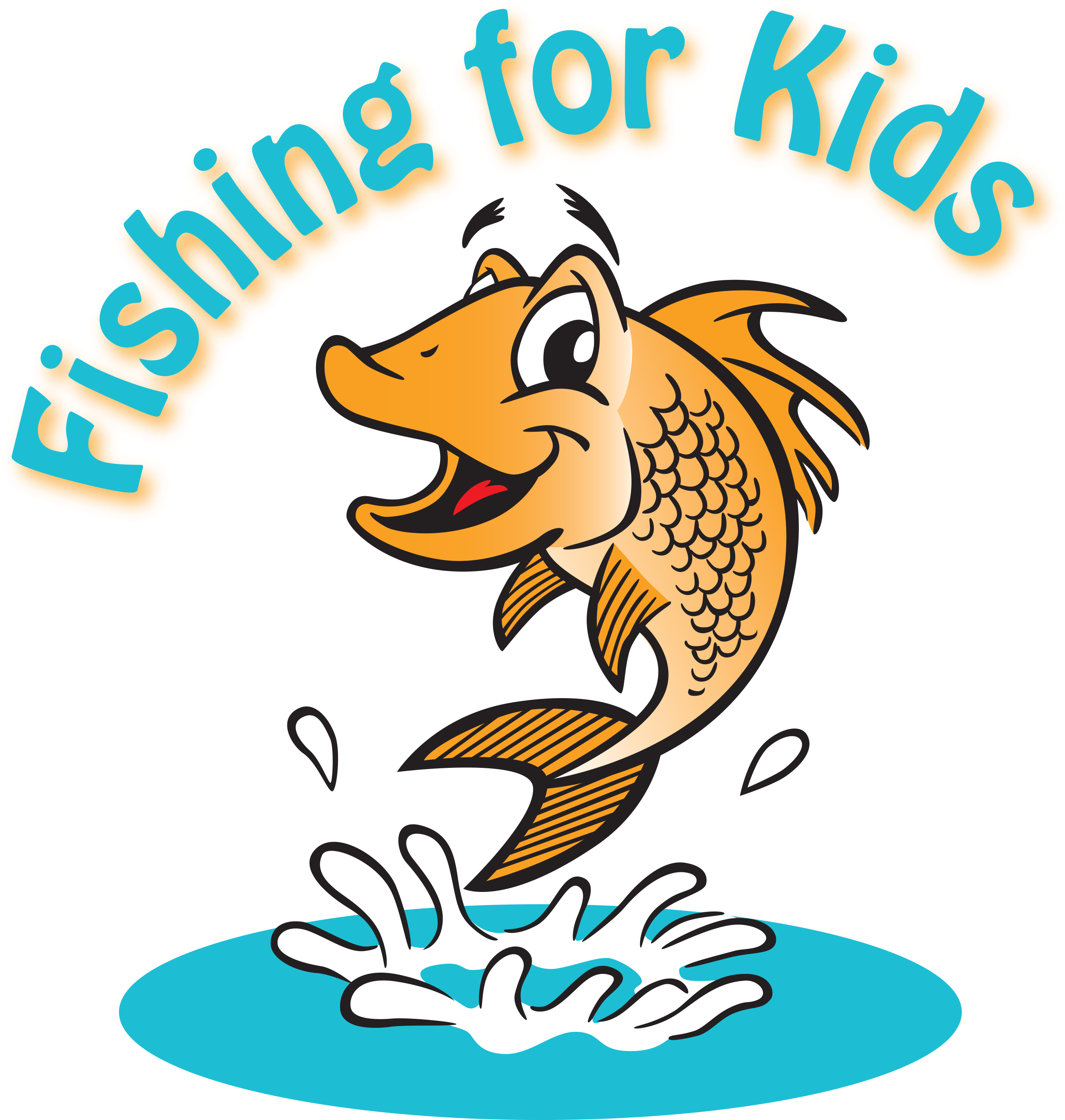 Fishing For Kids 19th Annual Saltwater Trout Tournament - Jumping Fish (2633x2744), Png Download