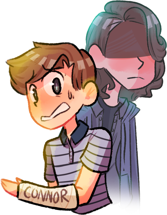 Image Result For Dear Evan Hansen Fanart - Dear Evan Hansen Fanart (734x805), Png Download