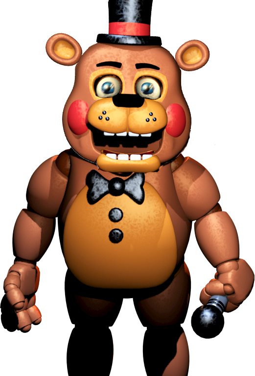 Toy Freddy - Five Night At Freddy's Colouring Pages (521x768), Png Download