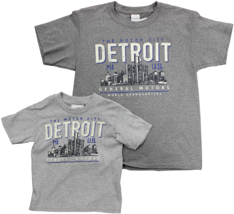 Youth General Motors World Headquarters Detroit Motor - Detroit (480x432), Png Download