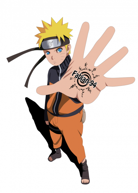 Download Free Printable "uzumaki Naruto Png" Template (465x650), Png Download